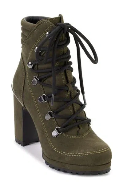 DKNY DKNY LINNI LACE-UP PLATFORM BOOTIE