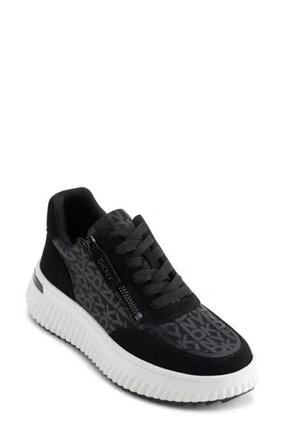 Dkny Lissa Platform Sneaker In Black