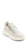 Dkny Lissa Womens Lace-up Manmade Casual And Fashion Sneakers In Hemp