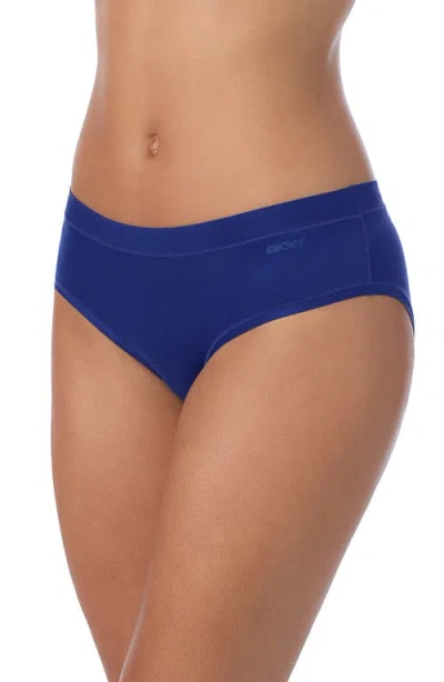 Dkny Litewear Active Comfort Hipster Panties In Blue