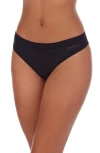 Dkny Litewear Active Comfort Hipster Panties In Black
