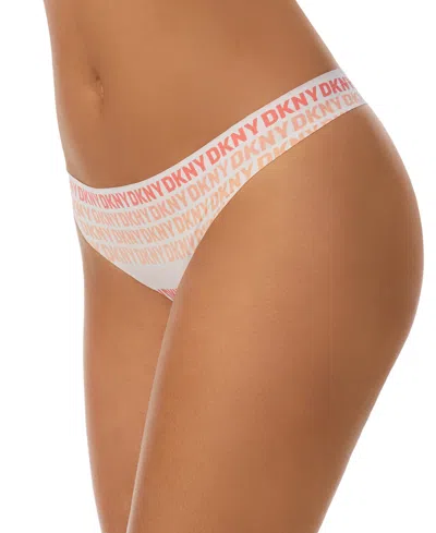 Dkny Litewear Cut Anywear Logo-printed Hipster Underwear Dk5028 In Logombrpt