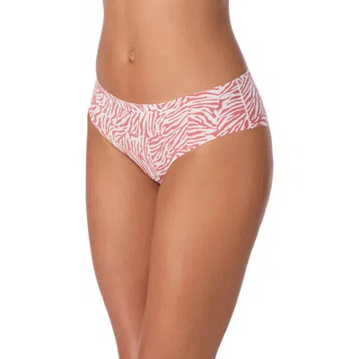 Dkny Litewear Cut Anywhere Hipster Panties In Animal Print