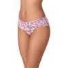 Dkny Litewear Cut Anywhere Hipster Panties In Pink