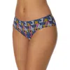 Dkny Litewear Cut Anywear Logo-printed Hipster Underwear Dk5028 In Striped Logo