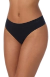 Dkny Litewear Active Comfort Hipster Panties In Black