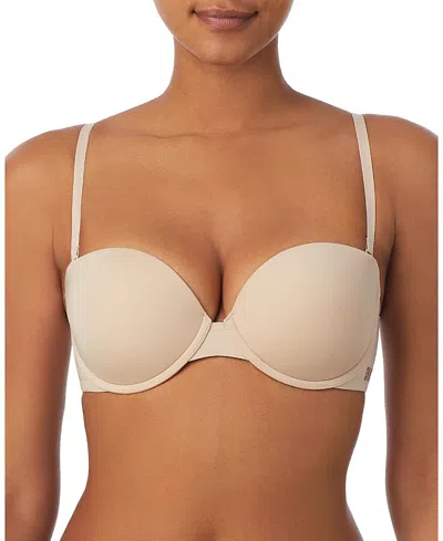 Dkny Litewear Smooth Essentials Strapless Lift Bra In Neutral