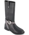 DKNY LITTLE AND BIG GIRLS EMMA ESMERALDA RIDING BOOT