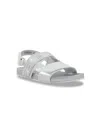 Dkny Little And Big Girls Tamara Dasha Everyday Sandal In White