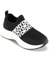 Dkny Little And Big Girls Taylor Sporty Slip On Sneaker In Black