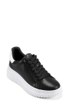 Dkny Lobeco Platform Sneaker In Black