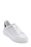 Dkny Lobeco Platform Sneaker In White