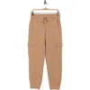 Dkny Logo Cargo Joggers In Praline