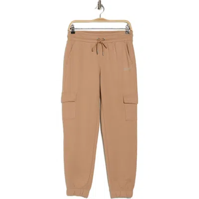 Dkny Logo Cargo Joggers In Praline
