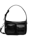 Dkny Logo-detail Cross Body Bag In Black