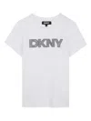 Dkny Logo-detail T-shirt In White
