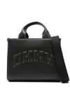Dkny Logo-embroidered Tote Bag