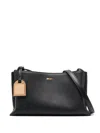 Dkny Logo-lettering Cross Body Bag In Schwarz