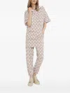 Dkny Logo-print Hoodie In Neutral