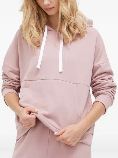 Dkny Logo-print Pyjama Top In Pink