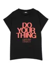 Dkny Logo-print Short-sleeve T-shirt In Schwarz