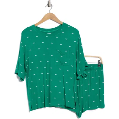 Dkny Logo Print T-shirt & Boxer Pajamas