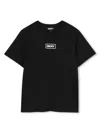 Dkny Logo-print T-shirt In Black