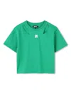 Dkny Logo-print T-shirt In Green
