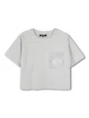 Dkny Logo-print T-shirt In Grey