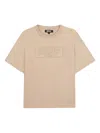 Dkny Logo-print T-shirt In Neutral