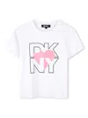 Dkny Logo-print T-shirt In White