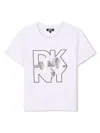 Dkny Logo-print T-shirt In White