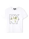 Dkny Logo-print T-shirt In White