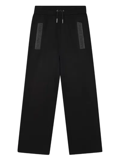 Dkny Kids' Logo Tracksuit Bottoms In Black