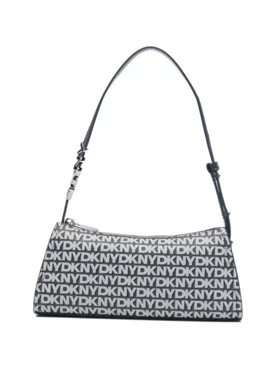 Dkny Logo Tz Shoulder Bag In Purple