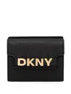 Dkny 로고 장식 지갑 In Black