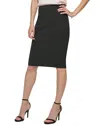 Dkny Women's Solid Pencil Skirt In Black