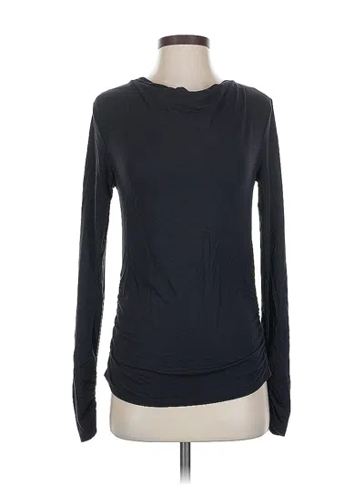 Pre-owned Dkny Long Sleeve T-shirt In Black