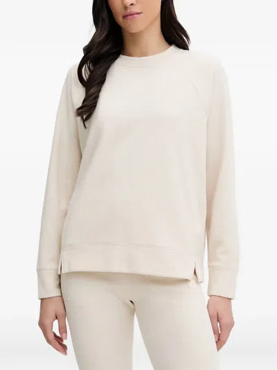 Dkny Long-sleeve Sweatshirt In Neutral