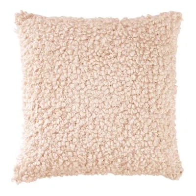 Dkny Looped 18 X 18 Throw Pillow In Pink