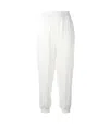 Dkny Loose Waist Casual Pants In White