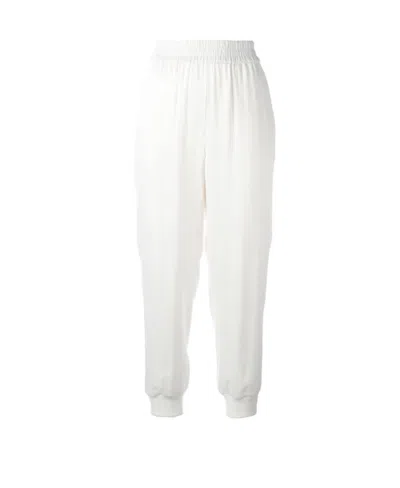 Dkny Loose Waist Casual Pants In White