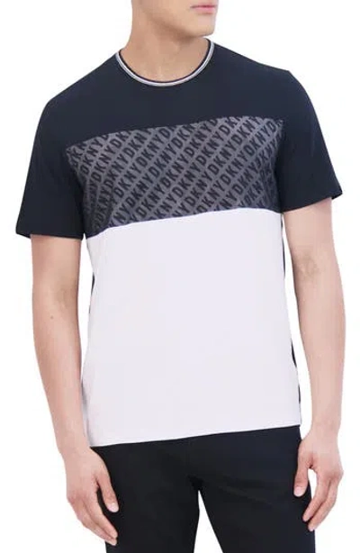 Dkny Luther T-shirt In Black