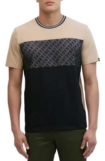 Dkny Luther T-shirt In Tan