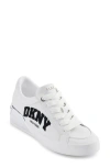 Dkny Women's Maben Varsity Lace-up Sneakers In White