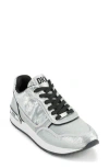 Dkny Mabyn Sequin Sneaker In Silver/black