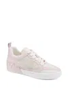 Dkny Magdelena Lace-up Sneakers In Pink