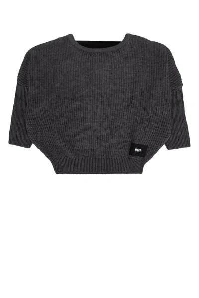Dkny Kids' Maglione In Darkchinegrey