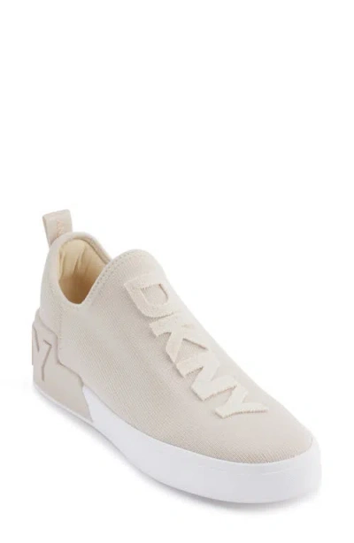 Dkny Maize Knit Sneaker In Bone