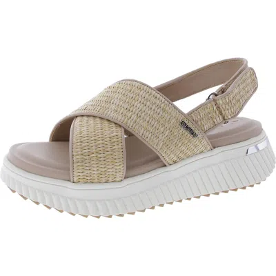 Dkny Malai X Band-sport Womens Laser Cut Woven Sport Sandals In Multi